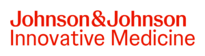 Das Bild zeigt das Logo der Firma Johnson & Johnson. Der Text auf dem Logo Lautet: Johnson&Johnson, darunter steht Innovative Medicine