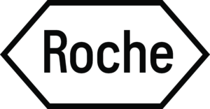 Das Bild zeigt das Logo der Firma Roche mit der Aufschrift Roche
